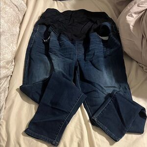 Dark Blue Maternity Jeans